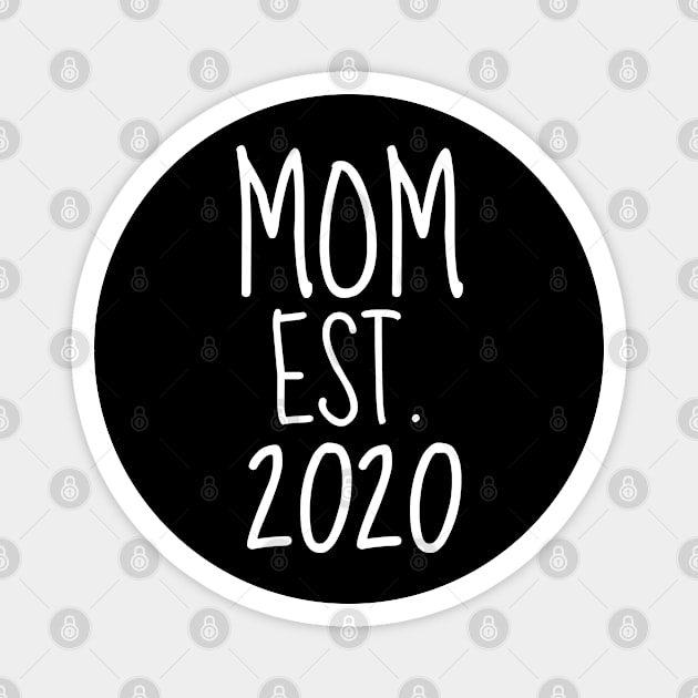 mom est. 2020 Magnet by mdr design